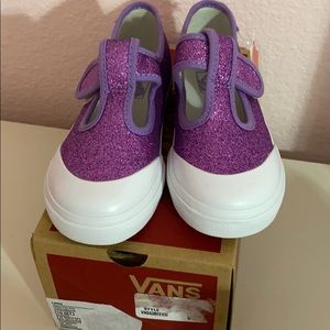 Toddler size 10 Leena Glitter Vans